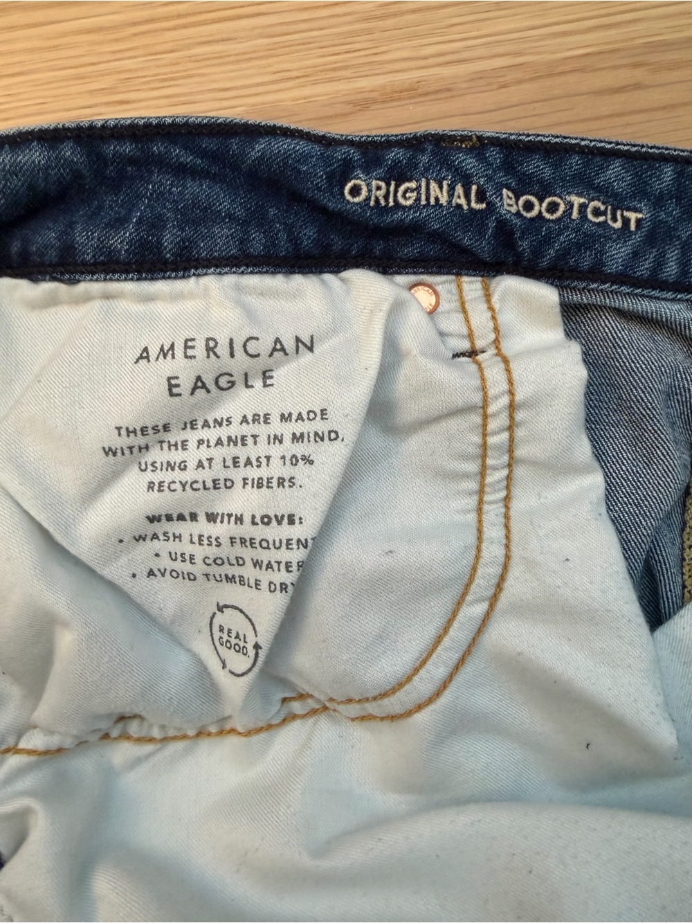 American Eagle Outfitters Men’s Airflex Bootcut Jeans - 36x32 - Picture 5 of 6